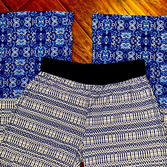 Blue and white Palazzo pants - Picture 3 of 8